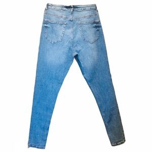 Style & Co High Waisted Skinny Jeans Blue Size 10